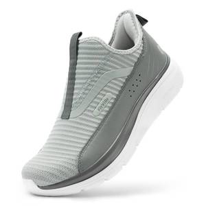lot 18132 image: FitVille Wide Width Slip On Shoes for Men Wide Walking Shoes for Flat Feet Plantar Fasciitis-Stepease V2 (11.5 Wide, Lakeside Green) (Slight Use)  - Retail $46