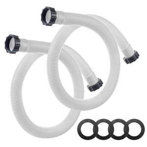 lot 1153 image: A 1.5 Pool Hose for Intex Filter Pump - 59 Long 29060E Pool Hoses, 2 Pack