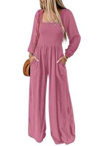 lot 2307 image: Dokotoo Red Jumpsuits for Women Overalls One Piece Rompers Outfits S