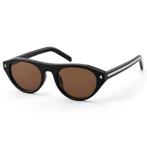 lot 2309 image: AZorb Retro Small Oval Sunglasses for Women, Narrow Round Cateye Shades