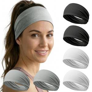 lot 4044 image: Acozycoo 6 Pack Headbands for Women - Non Slip Soft Wide Hair Bands for Yoga, Fashion, Workouts, Washing Face & Daily Use - Sweat Wicking Stretchy Workout Accessories for All Hair Types