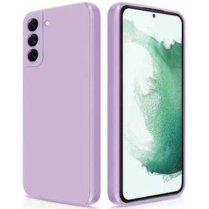 lot 4065 image: GiiYoon Silicone Case Compatible with Samsung Galaxy S22 5G, Full Body Silky Soft Touch Phone Case with Camera Protection, Shockproof Cover with Microfiber Lining, Purple