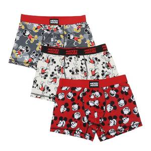 lot 4084 image: Bioworld Disney Mickey Mouse Mens 3-Pack Boxer Briefs XXL