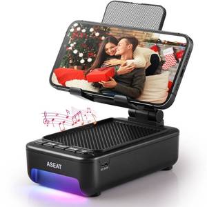 lot 4119 image: Gifts for Men Him, Cell Phone Stand with Bluetooth Speaker&Led Color Changing Light, Unique Gifts for Women Dad Her Husband, Cool Tech Gadget Wireless Speaker, Birthday Gifts for Men, Ideal Gifts