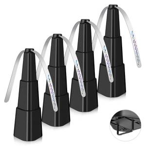 lot 6103 image: Fly Fans for Tables, Fly Fan Outdoor Indoor Keep Flies Away, Table Top Spinner with Holographic Blades, Flies Deterrent for Picnic, Restaurant, Party, Home, BBQ (4 Pack)