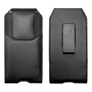 lot 6106 image: Eaglecell Leather Cellphone Holster for iPhone 1314151617 Pro MaxPlus,Samsung Galaxy A15 A16 A17 S23 S24 S25 Plus,TCL 40 50 60 XE XL-Vertical Case Waist Carrying Pouch with Belt ClipLoops, Black