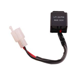 lot 6107 image: KAFEEK 2-Pin Electronic LED Flasher Relay, Motorcycle Turn Signal Fix