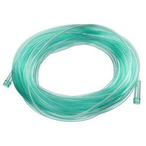 lot 6113 image: Oxygen Tubing - Green Crush Resistant Oxygen Tubes - Extra Long 50 Foot