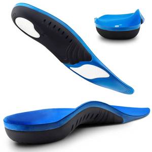 lot 8015 image: Plantar Fasciitis Insoles, High Arch Support Shoe Inserts Men Women, Orthotics Gel Running Insoles for Flat Feet - Arch Pain - Pronation - Metatarsalgia Pain Relief Heavy Duty Support(Trim to Fit)