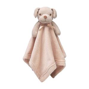 lot 8023 image: Pro Goleem Dog Security Blanket Brown Soft Puppy Lovey for Boys and Girls Unisex Lovie Baby Gifts for Toddler and Infant Snuggle Toy Stuffed Animal 16 Inch