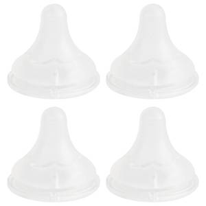 lot 8374 image: Silicone Nipple (L) for Spectra Baby Bottles, Fast Flow, 6m, 4 Count