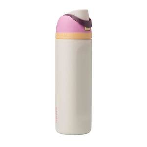 lot 8393 image: Owala FreeSip Stainless Steel Water Bottle 24 oz Daybreak
