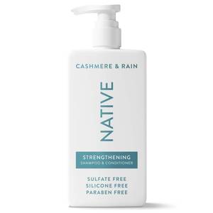 lot 8405 image: Native Stengthening 2-in-1 Shampoo & Conditioner Cashmere & Rain 16.5 fl Oz.