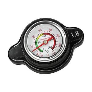 lot 8424 image: CCNU 1.8 Bar Radiator Cap with Temperature Gauge, High Pressure Radiator Cover 25.6 PSI Water Tank Cap, Universal Fit for Motorcycle ATV Dirt Bike Compatible with Honda Kawasaki Suzuki Yamaha KTM