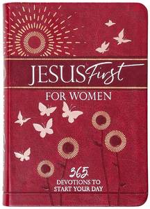 lot 8438 image: Jesus First for Women 365 Devotions to Start Your Day