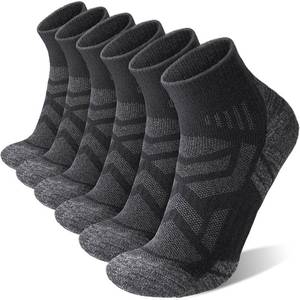 lot 8475 image: ANTSANG Merino Wool Quarter Ankle Hiking Running Socks for Women and Men, SIZE ADULT M