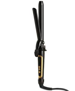 lot 8488 image: Lanvier 1 Inch Extra Long Hair Curling Iron with Ceramic Tourmaline Barrel, Professional Hair Curler up to 450°F with Dual Voltage for Worldwild Use, Hair Waving Style Tool for Girls&Women��Black