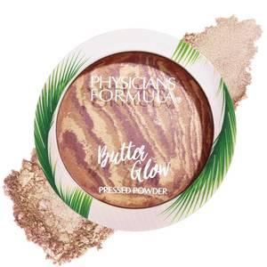 lot 10020 image: Physicians Formula Butter Glow Pressed Powder, Radiance-Boosting Face Powder with Murumuru Butter for Soft-Focus Finish �� Natural Glow