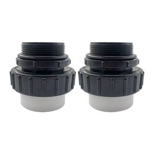 lot 10483 image: HJSIUTV 21063-200-000 2 MIP x 2 PVC Hi Temp Union 2 pack