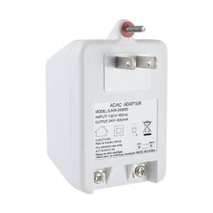 lot 10494 image: EPLZON 24V 830mA Plug in Thermostat and Doorbell Transformer Compatible with Nest, Ecobee, Sensi and Honeywell Thermostat and All Versions of Ring Doorbell