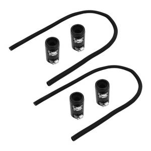 lot 11523 image: 44 Stainless Steel Radiator Flexible Coolant Water Hose Kit