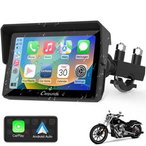 lot 11588 image: Carpuride W502 5 for Motorcycle Apple CarplayAndroid Auto