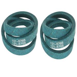 lot 12371 image: 121-5765 Drive Belt fits Toro Timemaster Turfmaster 30 Mower PTO Belt 20200 20978 22205TE 20975 20976 22210 20199 20977 (2 Pack)(Used Only 1)