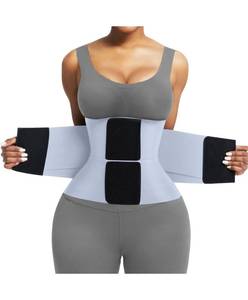 lot 12386 image: FeelinGirl Waist Trainer Colombianas Moldeadoras Body Shaper Slate Blue XXL