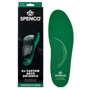 lot 14162 image: Spenco Rx Arch Support - Lightweight, Orthotic Shoe Inserts with 4-Way Stretch Fabric & SpenCore Layer for Shock Absorption, Odor Control & All-Day Comfort & Stability - Fits Most Shoes