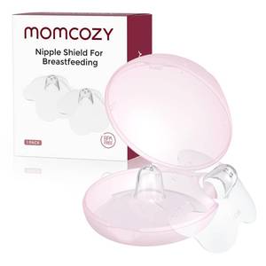 lot 14175 image: Momcozy Nipple Shield, Floral Contact Nipple Shield(1 Pair, 17mm)