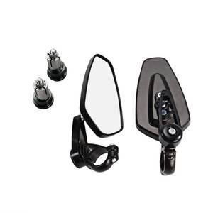 lot 14194 image: 78 Motorcycle Mirrors,Bar End Rear View Mirrors Compatible with Honda Grom,Ducati, Suzuki,Yamaha, Kawasaki and More (RED) (BLACK)