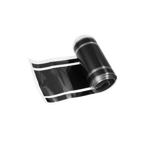 lot 14205 image: Motoforti 3.94x70.87 Car Hood Stripe Pattern Sticker Auto Exterior Decal Decoration for Car Hood Roof Trunk Skirt Bumper Black Long-Lasting