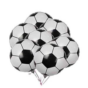 lot 14226 image: Soccer Balloons, 10 Pack Soccer Ball Foil Balloons for Birthday Party Decorations, Senior Night, Team Banquet, Baby Shower, Sports Theme Party Supplies