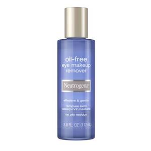 lot 14232 image: Neutrogena Gentle Oil-Free Eye Makeup Remover & Cleanser for Sensitive Eyes, Makeup Remover for Waterproof Mascara, Dermatologist & Ophthalmologist Tested, 3.8 fl. oz