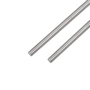lot 14238 image: HiPicco 12-13 Fully All Threaded Rod & Studs, 8 Length, 304 Stainless Steel Right Hand Thread Screw for Furniture Anchor Bolts, Clamps, Hangers and U-Bolts 2 Pack