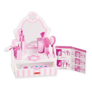 lot 14274 image: Melissa & Doug Pretend Play Toys, Makeup, Mirror, Accessories (Accessories Only)