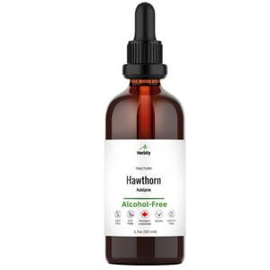 lot 14358 image: Hawthorn Berry Herbal Tincture Liquid Extract, Hand Crafted Natural Medicine Remedies Herb Formula Drops, Non-GMO, Vegan, Gluten Free, No Fillers (1.7 Fl Oz)