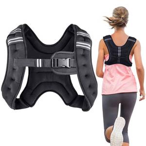 lot 14363 image: Henkelion Weighted Vest Weight Vest for Men Women Kids Weights Included, Body Weight Vests Adjustable for Running, Training Workout, Jogging, Walking