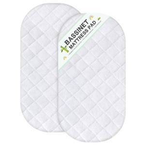 lot 20308 image: Bassinet Mattress Protector, Fits 15 x 30 Dream On Me Lacy Bassinet
