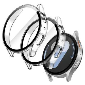 lot 20332 image: JETech Case with Screen Protector for Samsung Galaxy Watch 7 44mm, Clear