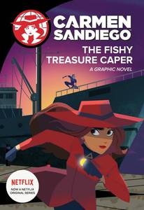 lot 20347 image: The Fishy Treasure Caper Graphic Novel A Fun Carmen Sandiego Mystery in Ecuador for Children (Ages 8-12) (Carmen Sandiego Graphic Novels, 2)