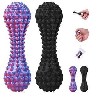 lot 20401 image: 2 in 1 Little Ouchies Pain Fidgets for Adults, Portable Magnetic Fidget Slider Toys for Sensory Stress Relief and Anxiety (Black and Bluepurple, 2 Pack��Small��)