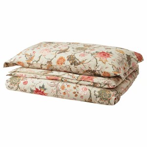 lot 11557 image: Duvet Cover Set Queen Size with Floral Print - Actual product images may differ from stock photo&nbsp
