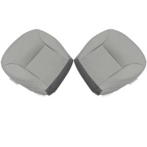 lot 1173 image: GXARTS Front Driver & Passenger Side Bottom Replacement Perforated Leather Seat Cover Gray Compatible with Lexus ES300 ES330 2002 2003 2004 2005 2006