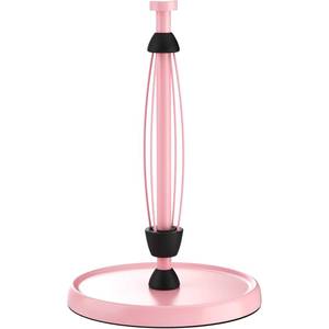 lot 1218 image: Pink Paper Towel Holder Countertop, Pink Kitchen Accessories Decor, Stainless Steel, Weighted Base, Paper Towel Roll Holder Stand with Ratchet Mechanism for Kitchen Bathroom Farmhouse Essentials
