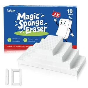 lot 2345 image: Glass Cooktop Cleaner Sponge, 2X Density Magic Sponge Eraser, 10 Pack