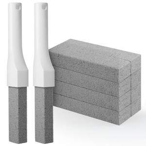 lot 2348 image: 8 Pack Pumice Stone with Long Handle, Pumice Stone Toilet Bowl Cleaner