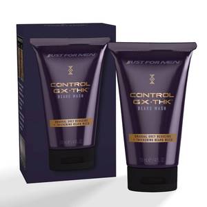 lot 2351 image: Just for Men Control GX  THK Thickening Beard Wash with Grey Reduction, Alpha Keratin Helps Beard Growth, Thickens Hair Up to 20%, Works with Every Hair Texture, 4 oz