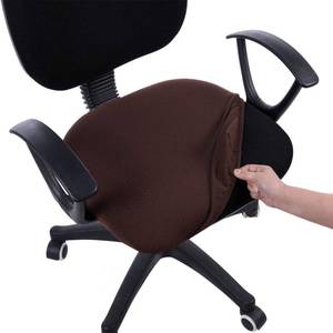 lot 2410 image: Smiry Office Computer Chair Seat Covers for Desk, Anti-dust Protector