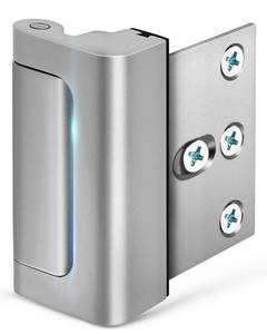 lot 2423 image: Door Reinforcement Lock Home Security Door Lock Kids Safety 800lbs Force